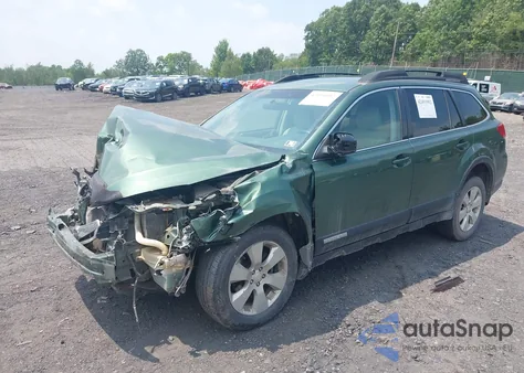 2011 Subaru Outback 2.5I Premium from USA, damaged, VIN 4S4BRBBC7B3370098